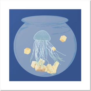 Cheesy Jellyfish Posters and Art